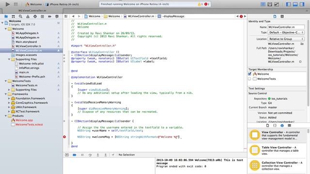 IOS Development - My First App (Lesson 4) смотреть онлайн