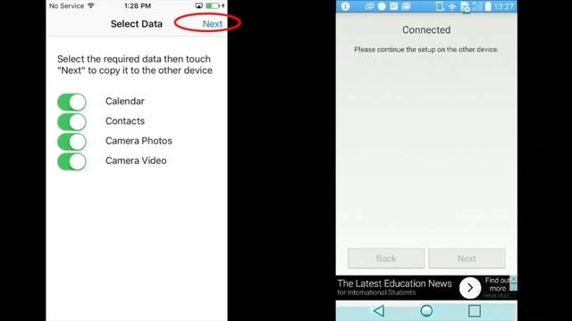 How to transfer data from iphone to another phone ! смотреть онлайн
