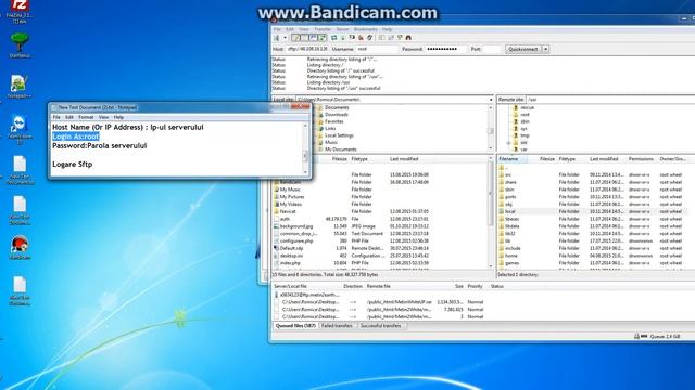 Cum va conectati la Putty,sftp,Website смотреть онлайн