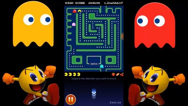 Pacman | Pacman Android Gameplay | pac-man Mazes day 4 | Games for Kids смотреть онлайн