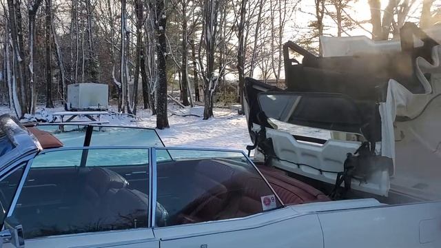 Top Going Down on a 1966 Lincoln Continental Convertible For Sale ~ VERY Original Car! смотреть онлайн