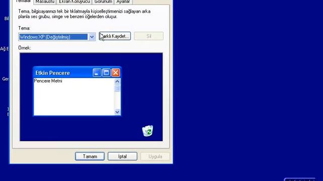 Windows XP Öğreniyorum 8: Tema Kullanımı ve Tema Değiştirmek смотреть онлайн