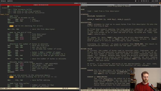 06 x64 asm : Read File смотреть онлайн