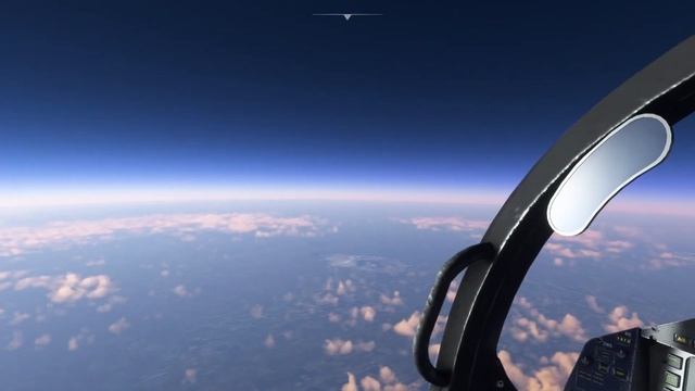 Eurofighter Typhoon Flying Mach 3.2 at 106000 FT | MSFS смотреть онлайн