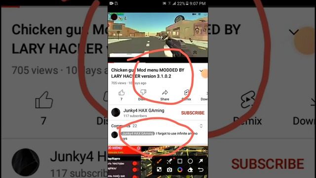 how to chicken gun mod menu lary hacker all in android and ios смотреть онлайн