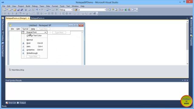 Part 8 - Create Notepad application using C# In Urdu (ColorDialog Example) смотреть онлайн