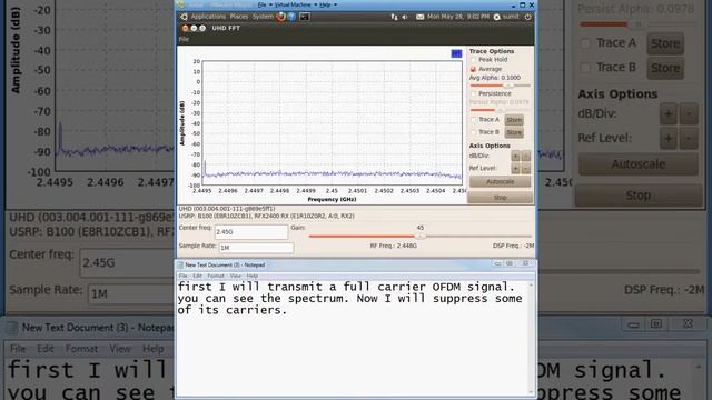 GNURADIO: Spectrum Sculpting OFDM смотреть онлайн