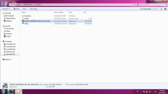 Corel X7 Net frame Work installation смотреть онлайн