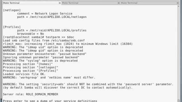 Samba Winbind - Integracao Linux ( Centos) em AD ( Windows 2012)- Part 2 - смотреть онлайн