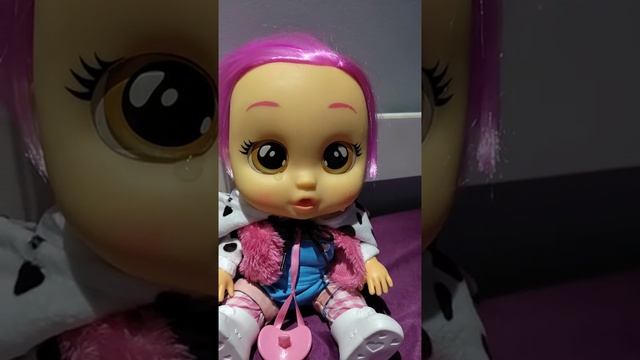 CRY BABIES Dressy Dotty Le Dalmatien, Une Poupée Que L'on à Envie De Consoler