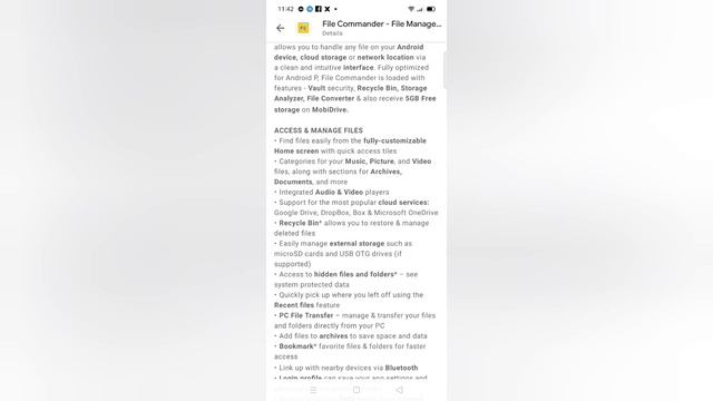 Android App to Manage files | File Commander - File Manager & Free Cloud смотреть онлайн