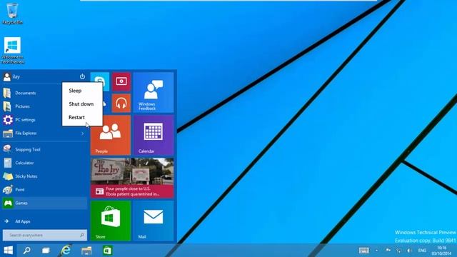 סקירה על Windows 10 Technical Preview смотреть онлайн