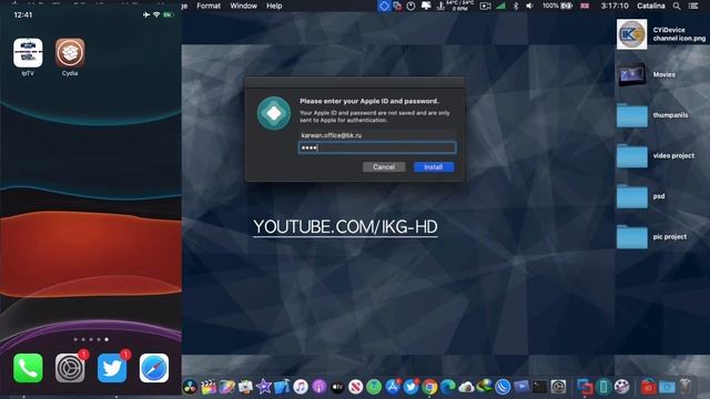 official [unc0ver] for iOS 13.3 and lower for a12 a13 devices install on macOS! | 2020 смотреть онлайн