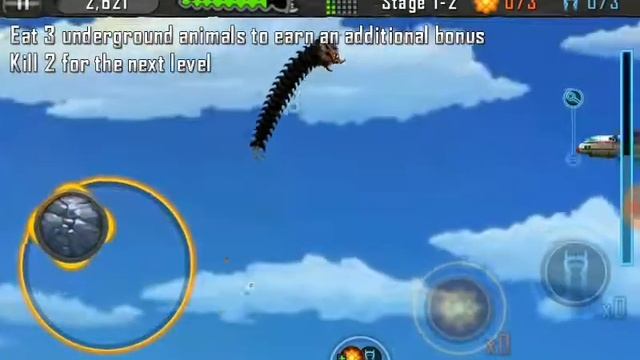 Обзор игры Death Worm Free смотреть онлайн