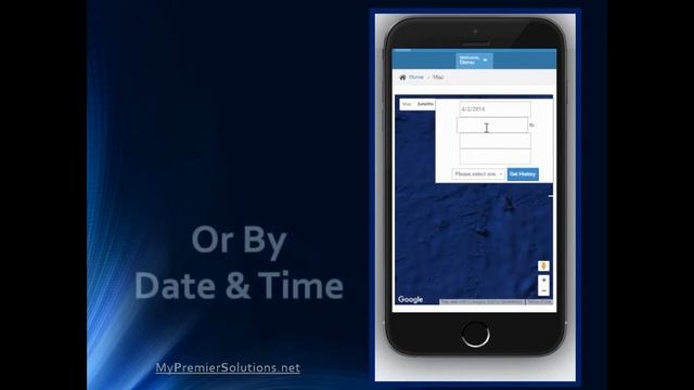 MyPremierGPS.net - User Interface (Smart Phone) смотреть онлайн
