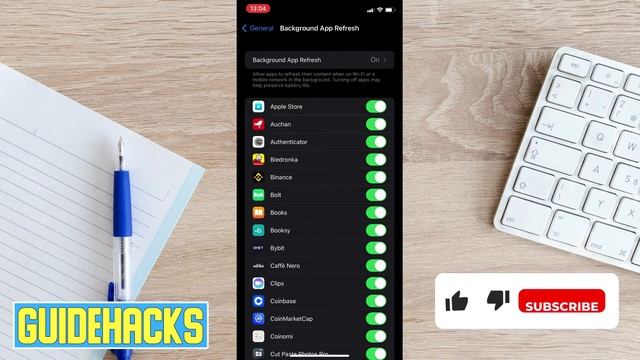 How To Turn Off Background App Refresh on iPhone (2022) смотреть онлайн