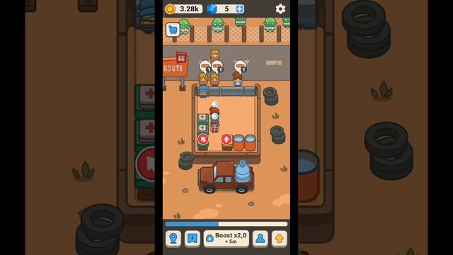 Idle Outpost Gameplay Walkthrough Part 1 (Android) #gamingvideos #zombiesurvival #restaurant