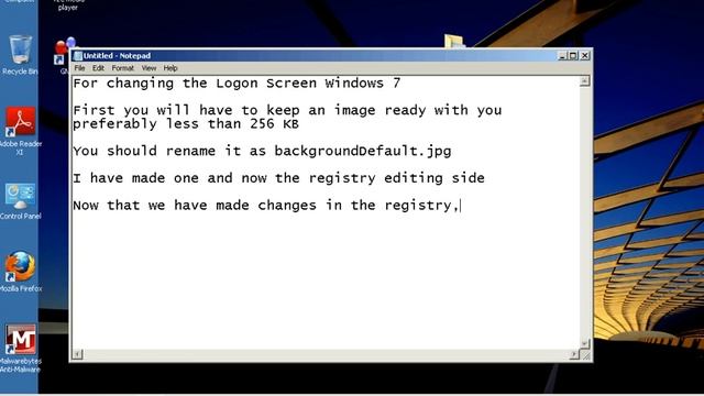 How to change logon screen Windows 7 смотреть онлайн