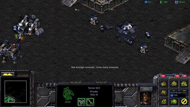 Starcraft Remastered 30 minute survival Mission p1 смотреть онлайн