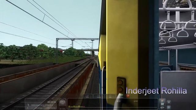 DELHI ki local ki Sawari || 04407 - Palwal GZB EMU ||#indian_railways || #railworks смотреть онлайн