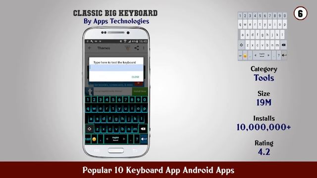 Popular 10 Keyboard App Android Apps смотреть онлайн