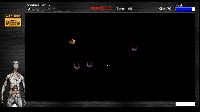Gameplay of my Homemade Zombie shooter game made in VisualStudio using C# смотреть онлайн