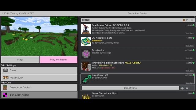 Crazy Craft -Java Modpack For Android in MCPE/Minecraft PE | ZorroCraft смотреть онлайн