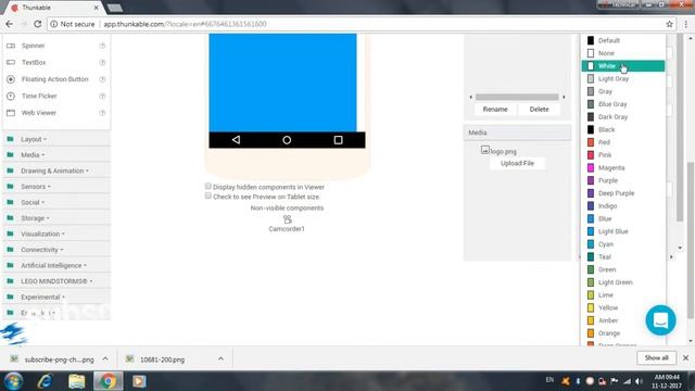 How to make video player and video recorder android app without coding thunkable toturial смотреть онлайн