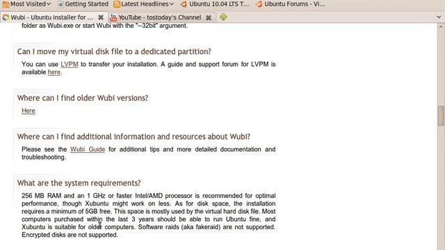 Wubi Ubuntu Inside Windows смотреть онлайн