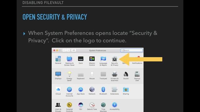How To: Disable FileVault (Mac) - Guide for finding FileVault settings смотреть онлайн