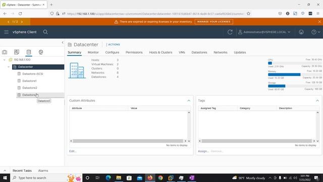 19. iSCSI configuration in ESXi смотреть онлайн