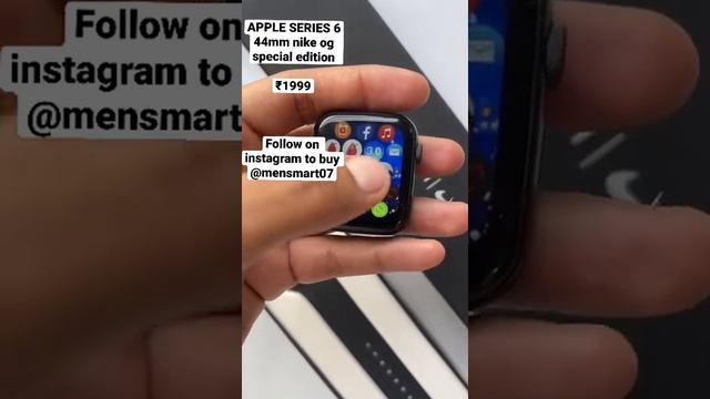 Special nike edition apple WATCH!! ₹2000! Series 6 😍✔️ смотреть онлайн