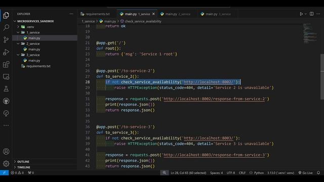 Микросервисы на Python для "самых маленьких" #1 смотреть онлайн