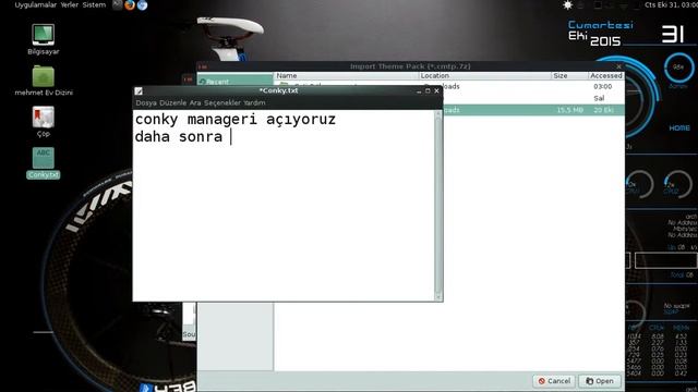 Conky Manager Kurulum ve Kullanımı смотреть онлайн