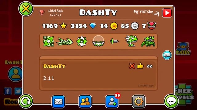 How to get 2.2 Editor in geometry dash world | Camera Control | IOS / ANDROID / COMPUTER смотреть онлайн