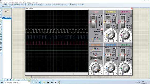 Comparing SimulIDE and Proteus speed. смотреть онлайн