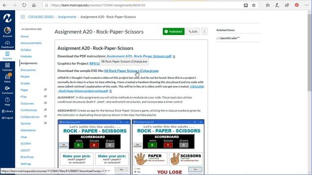 C#/Xamarin Cohort 05J - Rock Paper Scissors assignment смотреть онлайн