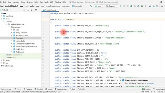 Android Studio 3Task Earning App Source Code | Android Studio Source Code | Startapp Source Code смотреть онлайн