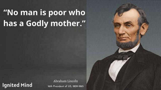 Abraham Lincoln – Quotes that are Really Worth.... motivationalquotes | Ignited Mind смотреть онлайн