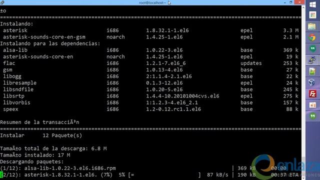 Instalando CentOS 6.6 + Asterisk + Khomp en menos de 11 minutos смотреть онлайн