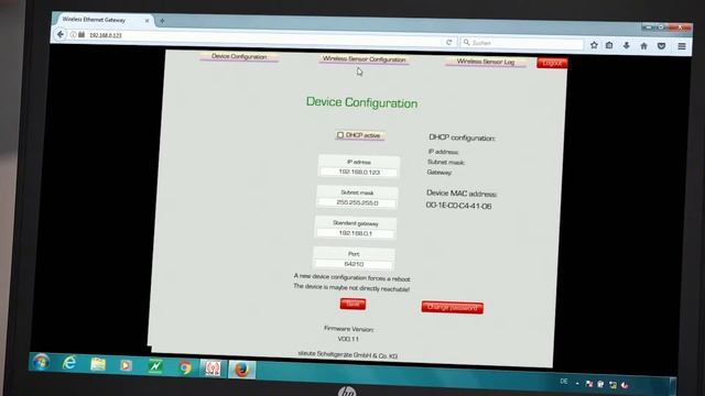 Wireless receiver with TCP/IP interface: configuration and function смотреть онлайн