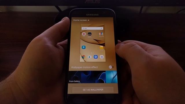 Galaxy S7 Lock Screen Wallpaper смотреть онлайн