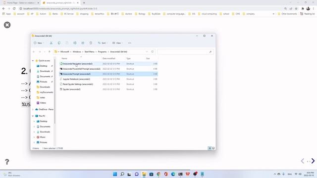 How to add anaconda prompt on the right-click menu of Windows смотреть онлайн