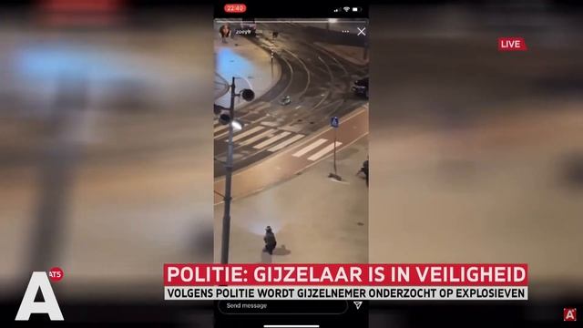 Aanrijding gijzelaar Apple store Amsterdam 22/02 смотреть онлайн