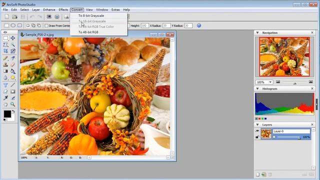 How to change the bit depth of the picture with ArcSoft PhotoStudio? смотреть онлайн