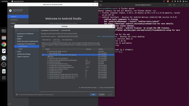 Run `path/to/sdkmanager --install "cmdline-tools;latest"` in Ubuntu Flutter смотреть онлайн