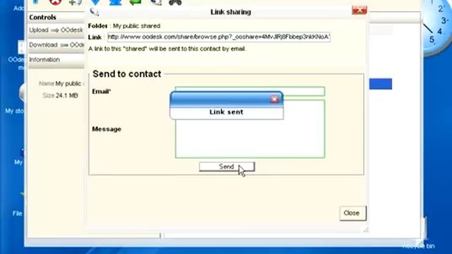 OOdesk, Virtual desktop / Web OS & File sharing смотреть онлайн