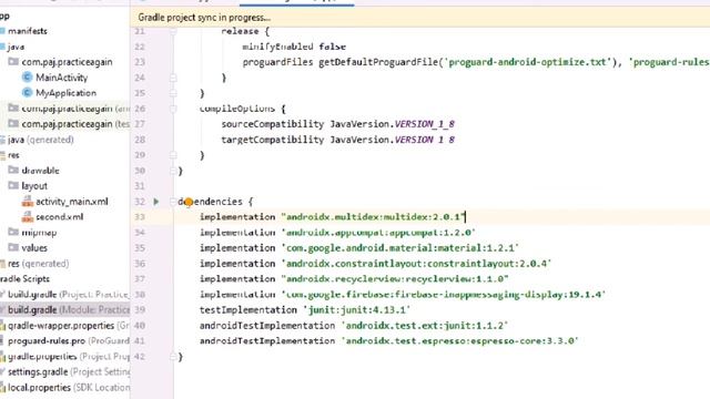 Enable MultiDex For Apps Over 64K Methods | Can't Fix Requested Classes In a Single Dex File смотреть онлайн