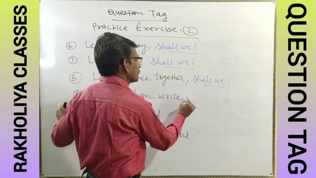 QUESTION TAG (TAIL QUESTION) - 11 || PRACTICE EXERCISE - 02 || смотреть онлайн