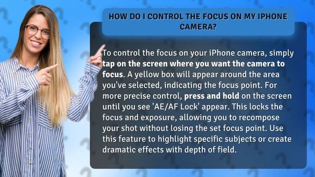 How do I control the focus on my iPhone camera? смотреть онлайн